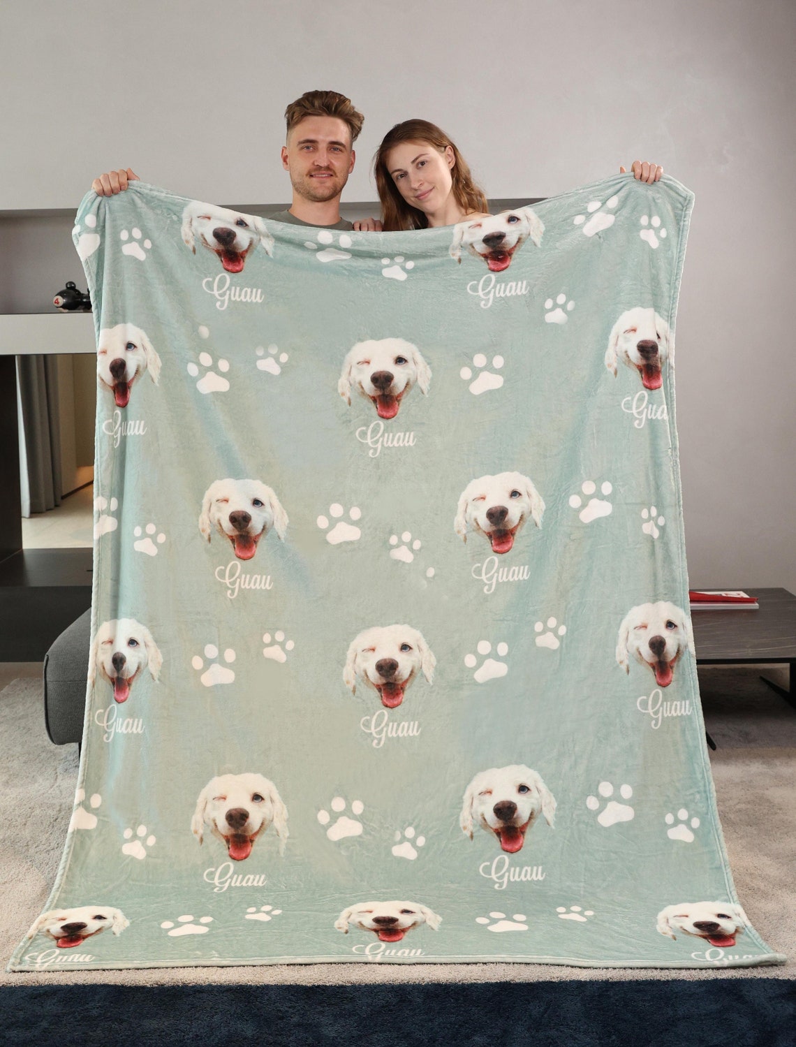 Sudadera con cuello redondo para mascotas bordada personalizada, regalos de amor para amantes de las mascotas