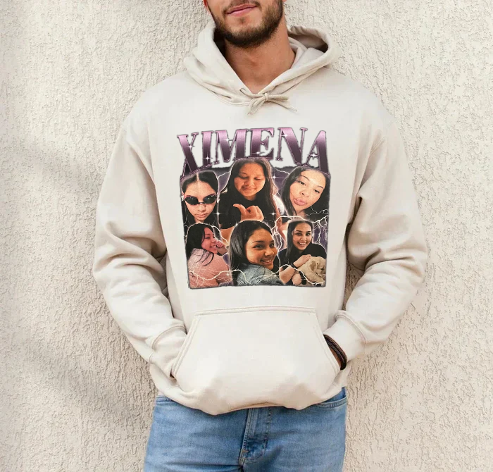 Personalisiertes Vintage Bootleg Sweatshirt, individuelles Foto-Rap-T-Shirt, Valentinstagsgeschenk für Sie/Ihn