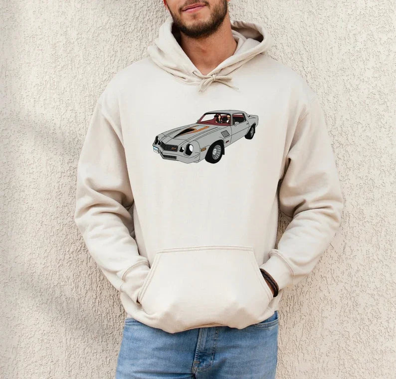 Sudaderas con capucha bordadas para coche personalizadas, regalo para entusiastas del coche, regalos de San Valentín