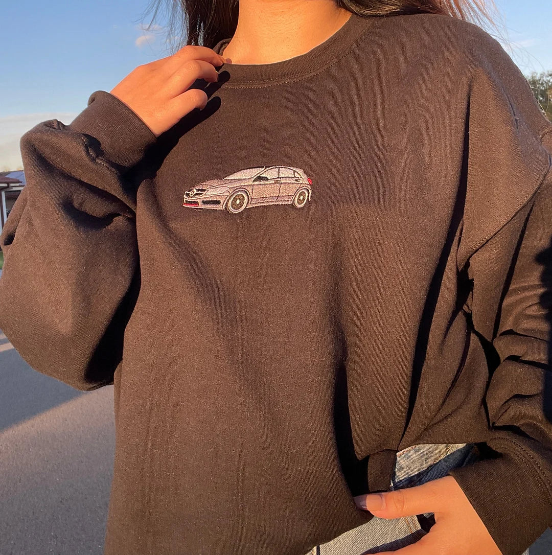 Sudaderas con capucha bordadas para coche personalizadas, regalo para entusiastas del coche, regalos de San Valentín