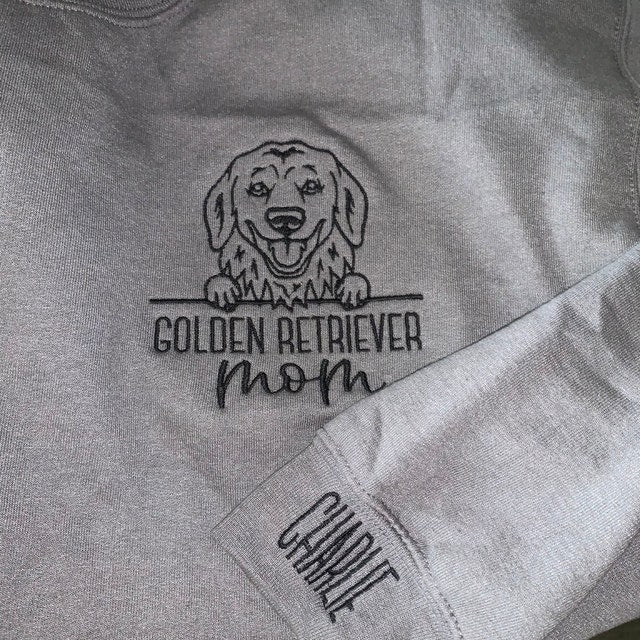 OFERTA CALIENTE❗❗Sudadera con capucha con contorno de mascota bordado y nombres de mascotas, regalo para mamás perrunas, amantes de las mascotas