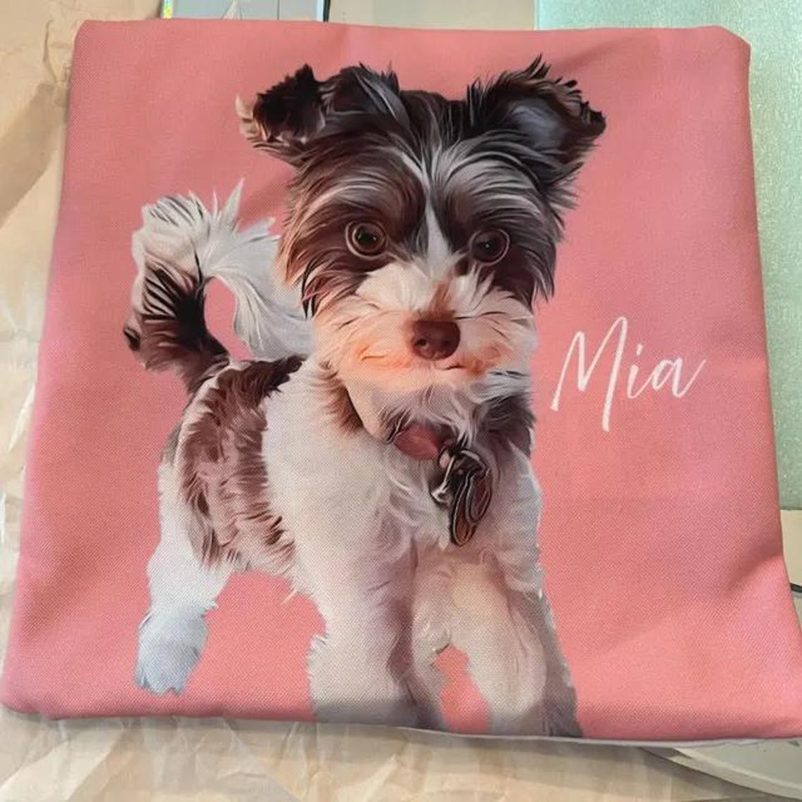 Custom Pet Photo Pillow Loss of Pet Sympathy Gift Memorial Gift Christmas Gift Pet for Pet Lovers