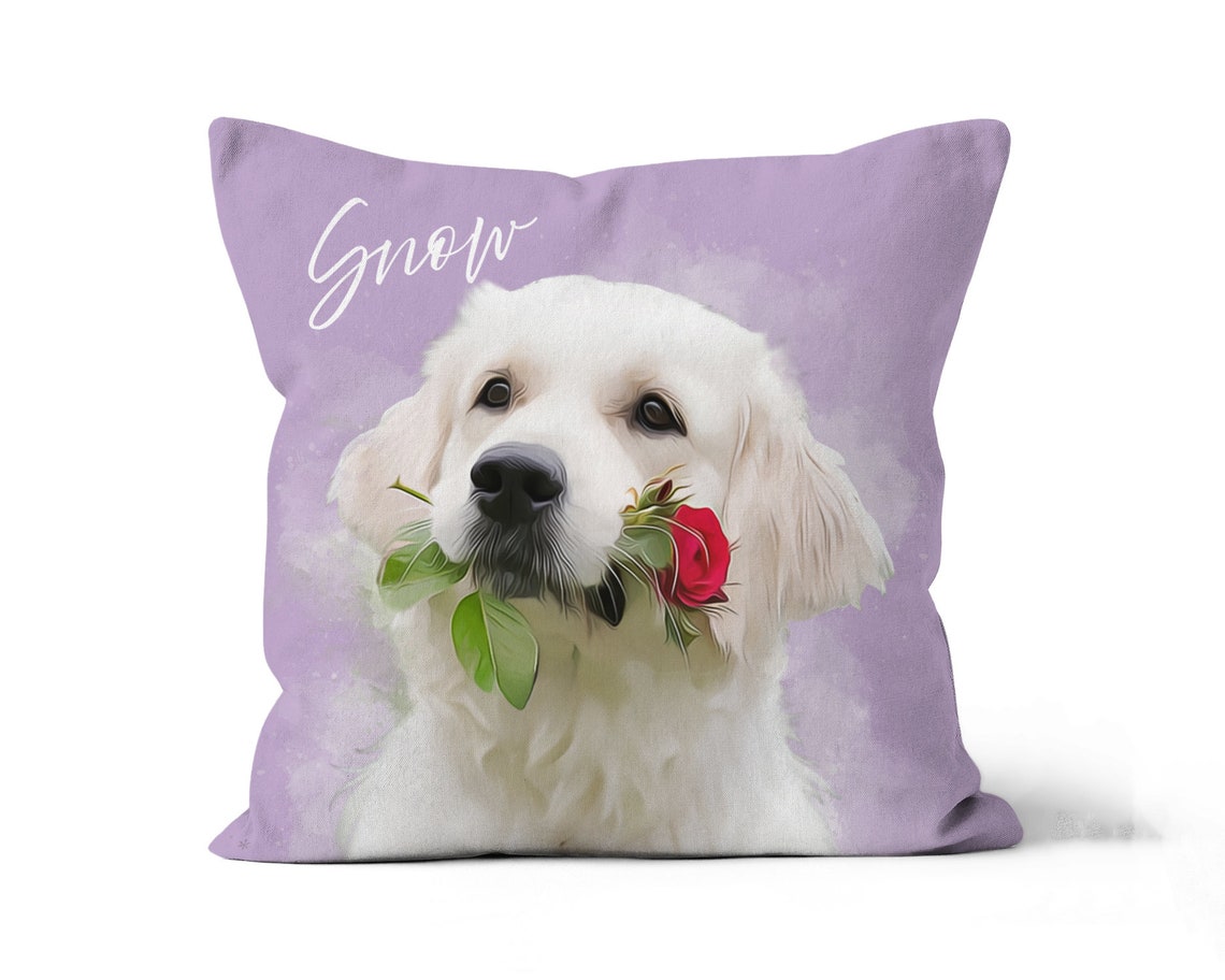 Custom Pet Photo Pillow Loss of Pet Sympathy Gift Memorial Gift Christmas Gift Pet for Pet Lovers