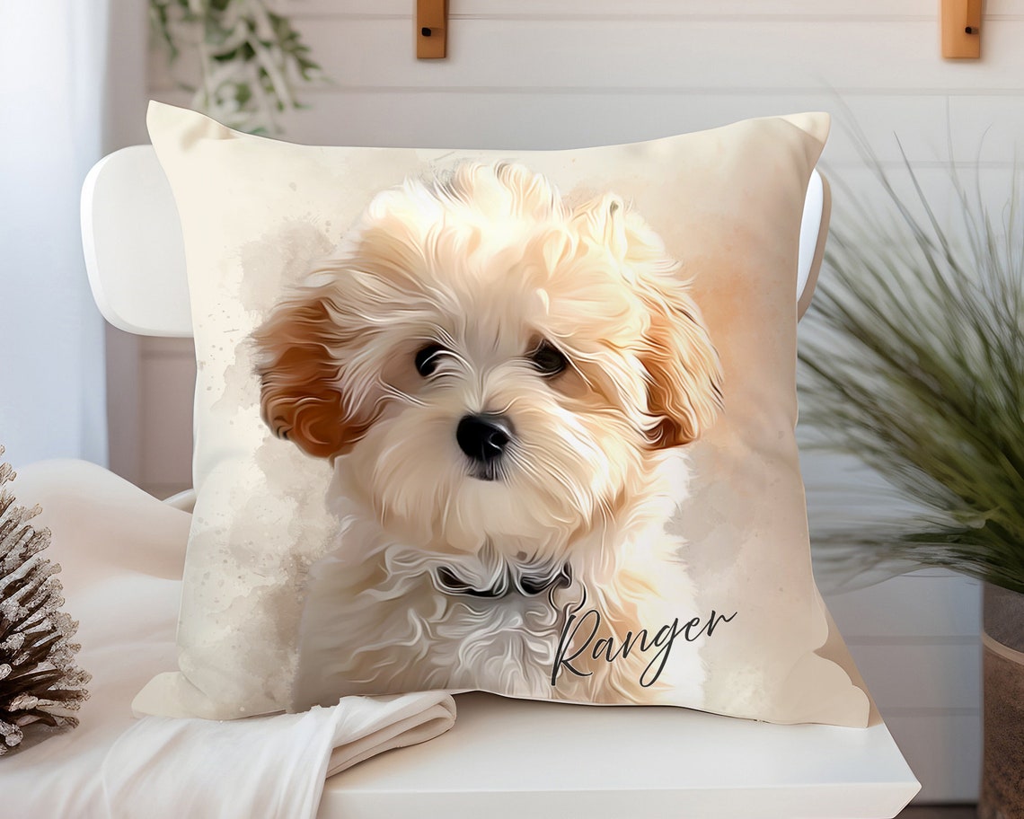 Custom Pet Photo Pillow Loss of Pet Sympathy Gift Memorial Gift Christmas Gift Pet for Pet Lovers