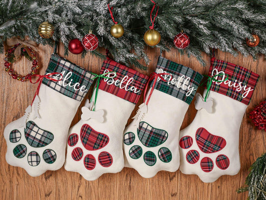 Personalized Pet Christmas Stocking Gift for Pet Lovers