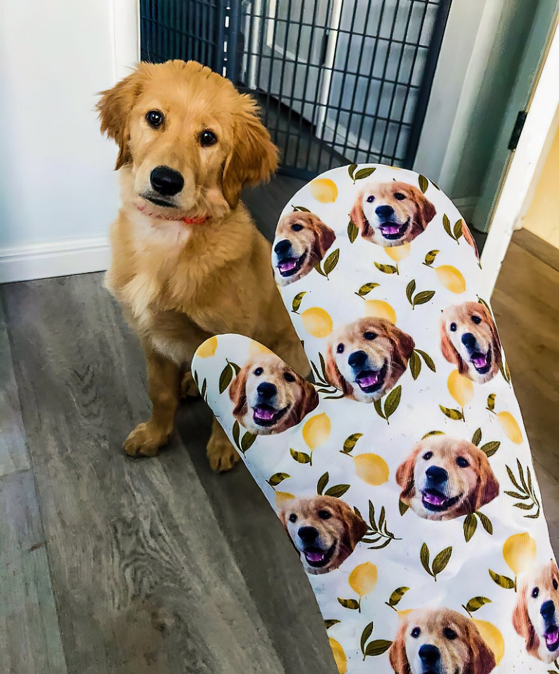 Cara de mascota bordada personalizada y nombre de mascota sudadera retrato de perro bordado cuello redondo regalo amante de las mascotas