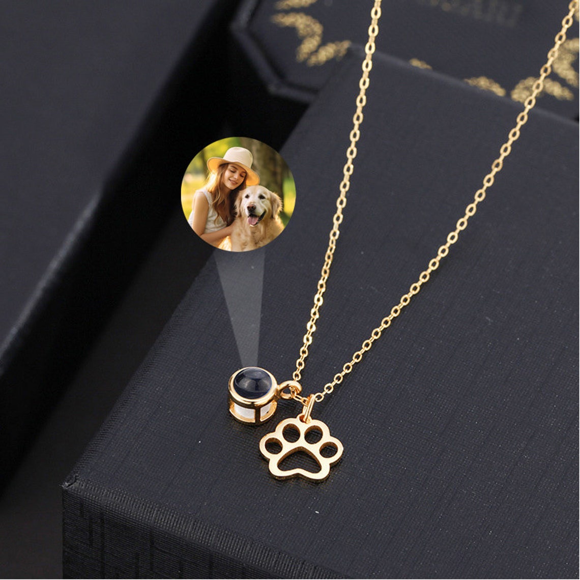 Letrero conmemorativo personalizado para collar de mascota con oreja y nombre, regalo para amantes de las mascotas