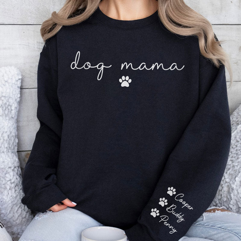 Sudadera personalizada con el nombre de tu mascota en la manga, regalo para amantes de las mascotas